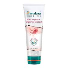 HIMALAYA CLEAR COMPLEXION WHITENING  FACE SCRUB 100GM
